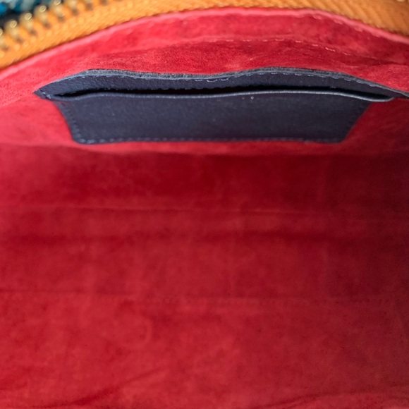 RARE!! Hammitt VIP Satchel in Woven Wander with Brushed Silver & Gold Hardware!! - Picture 6 of 6